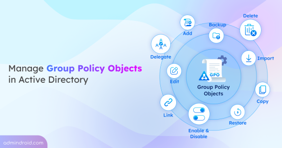 Manage Group Policy Objects in Active Directory