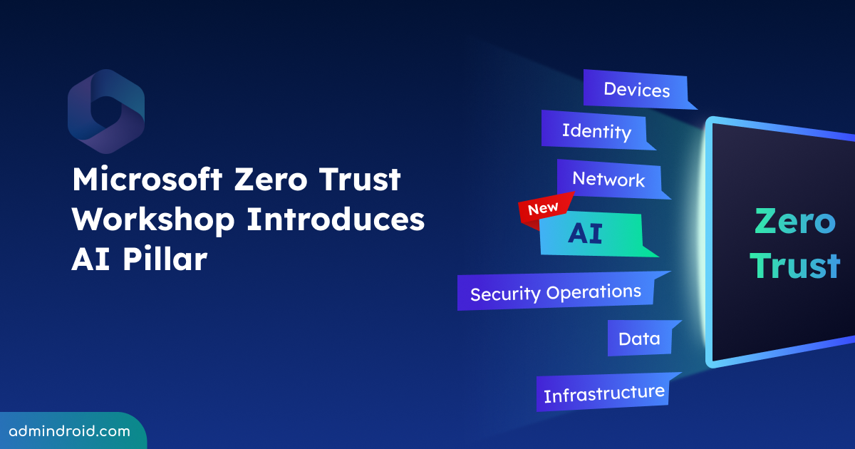 Microsoft Adds AI Pillar to Zero Trust Workshop