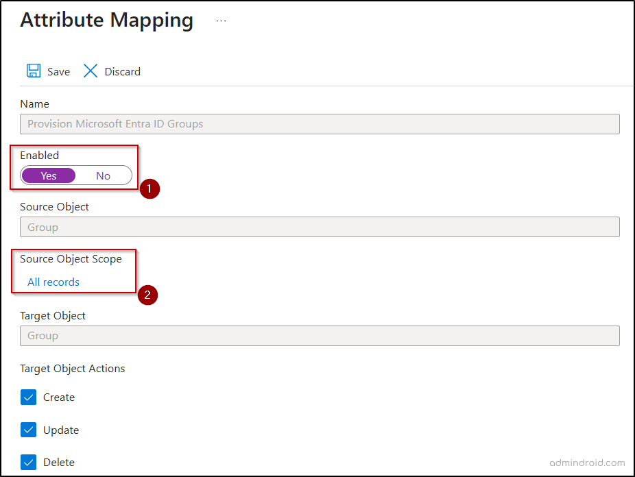 Add Group Scope in Microsoft Entra Cross-Tenant Sync
