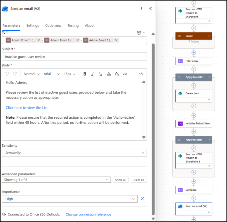 Manage M365 Inactive Guest Users Using Power Automate