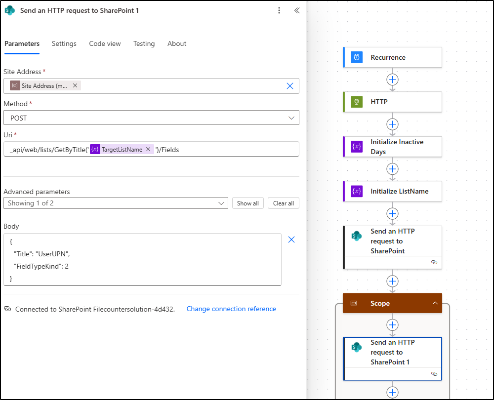 Create columns in list for inactive guest users in microsoft 365