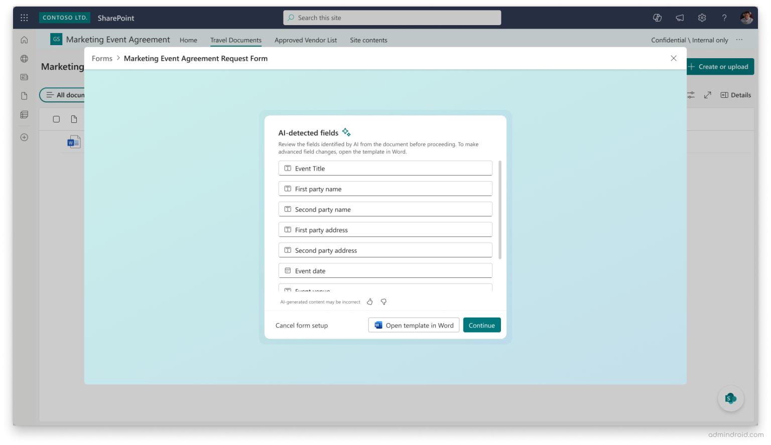 Generate Structured Documents in SharePoint Online