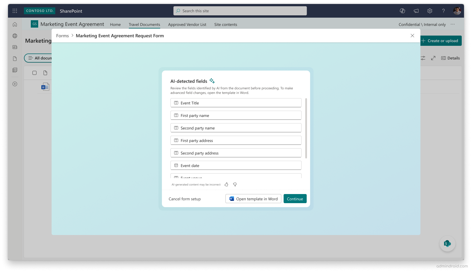 Sharepoint Notes Field Generate Structured Documents in SharePoint Online