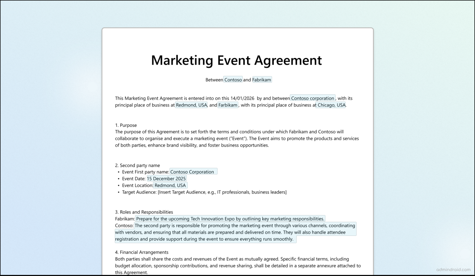 Generate Structured Documents in SharePoint Online