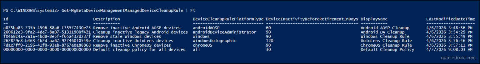 How to Configure Device Cleanup Rules in Microsoft Intune