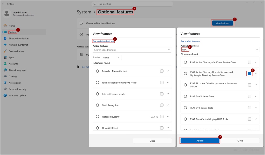 Install Active Directory PowerShell Module on Workstations