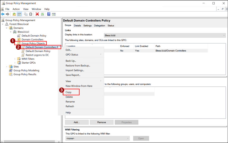 Reset Default Domain Policy and Default Domain Controllers Policy