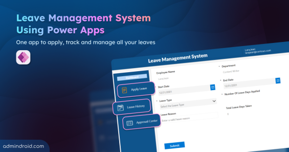 Leave Management System Using Power Apps
