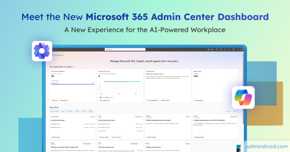 Explore the New Dashboard Experience of Microsoft 365 Admin Center