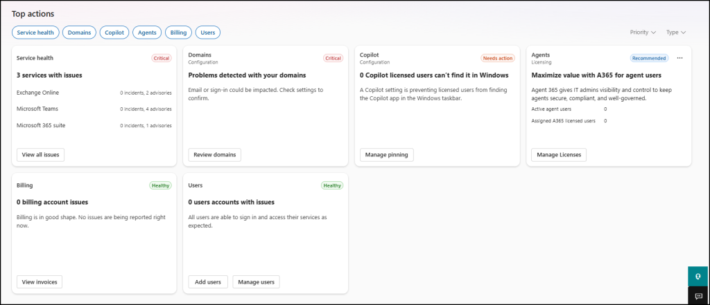 Microsoft 365 Top Security Recommended Actions