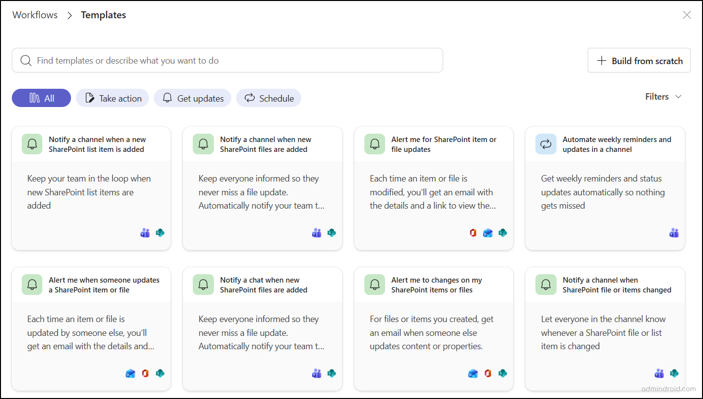 Integrated Workflow Experience in SharePoint Online