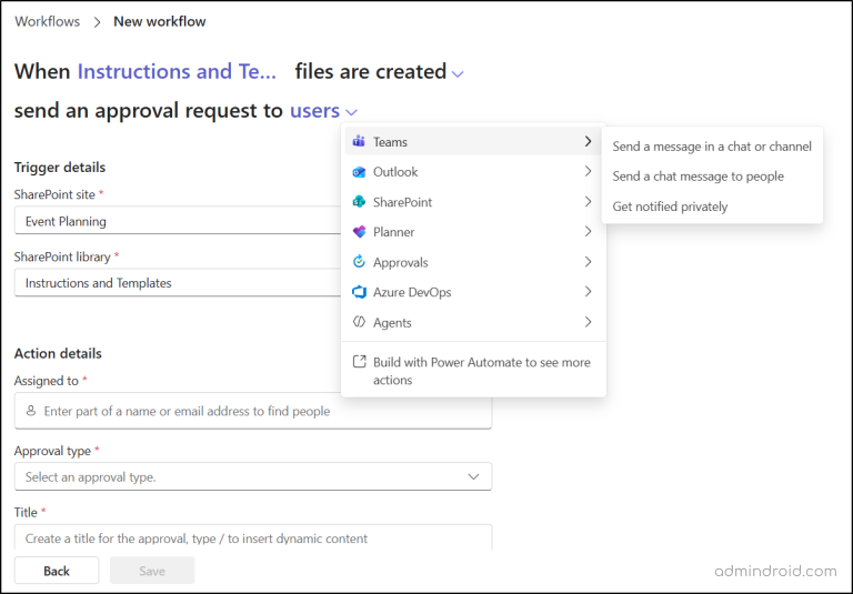 Integrated Workflow Experience in SharePoint Online