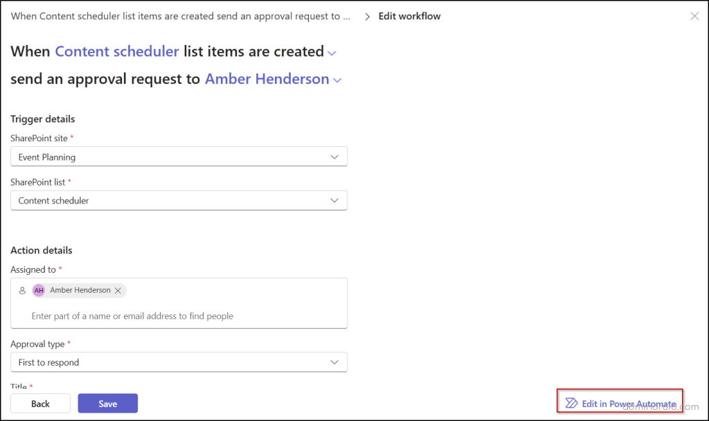 Edit PA Workflows in SharePoint Online