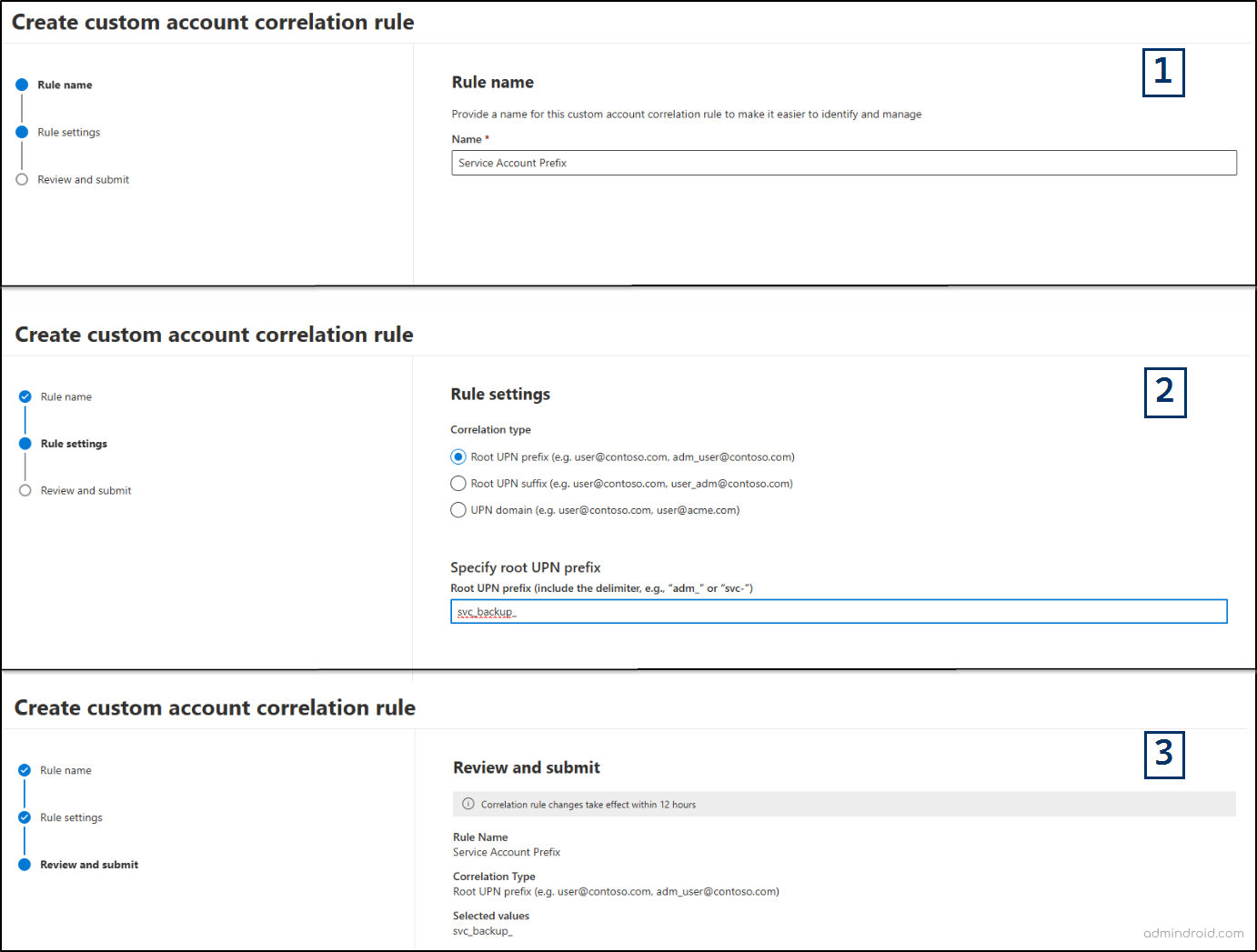 Account Correlation Types in Microsoft Defender