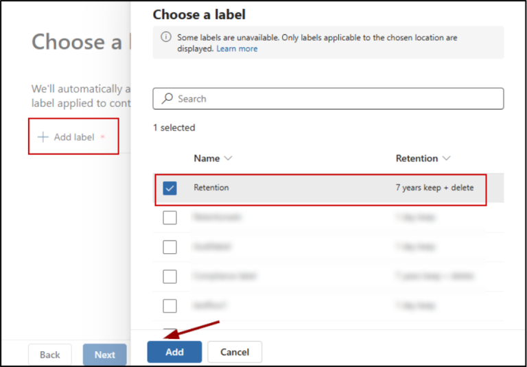 How to Configure Retention Labels in Microsoft 365