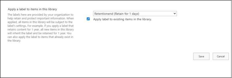 How to Configure Retention Labels in Microsoft 365
