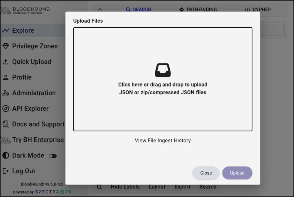 Ingest data into BloodHound CE