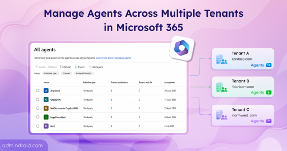 Manage Agents Across Multiple Tenants in Microsoft 365