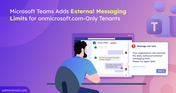 External Messaging Limit in Microsoft Teams for MOERA Domains