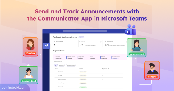 Microsoft Teams Introduces Communicator App for Targeted Announcements