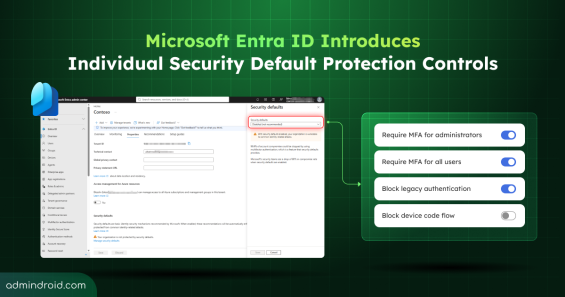 Microsoft Entra ID Introduces Individual Security Default Protection Controls