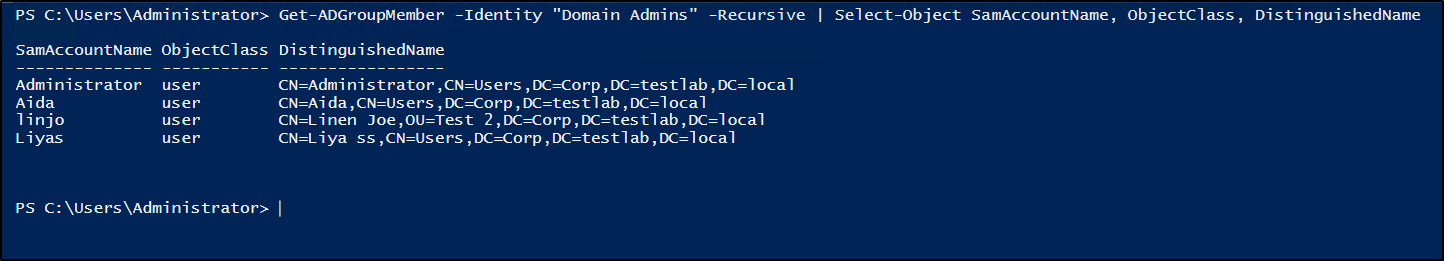 Identify Nested Group Memberships Using PowerShell 